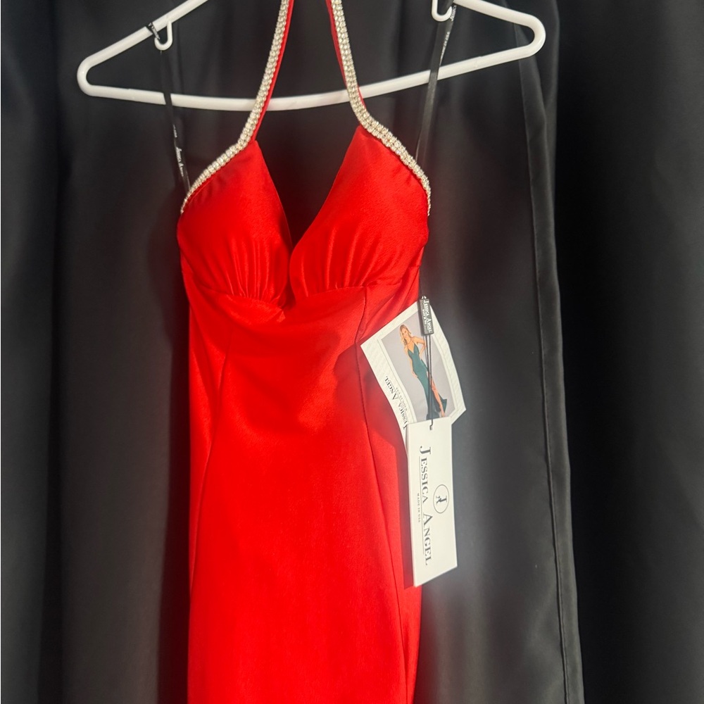 Red Halter Dress